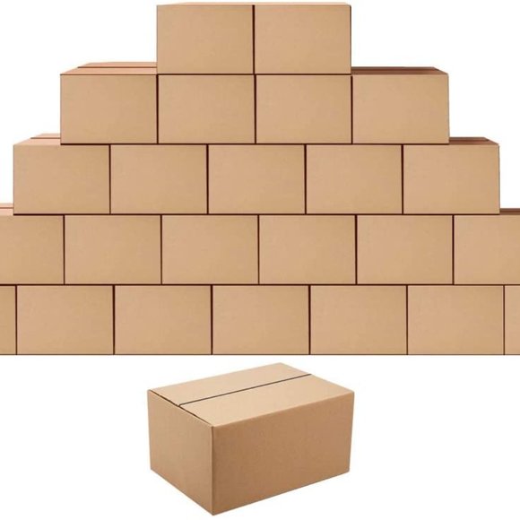 None Other - New Corrugated shipping boxes, pack of 25